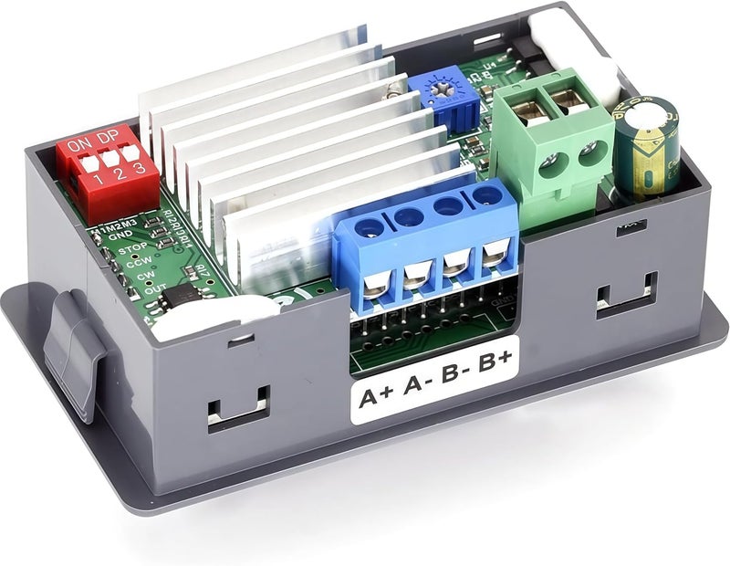 TKXEC وحدة تحكم سائق المحرك خطوة DC 5-30V 4A متكاملة لوحة التحكم الأمامية/الخلفية سرعة الزاوية وحدة التحكم في النبضات اتصالات تسلسلية PLC لمحرك NEMA 17 23 - Image 5